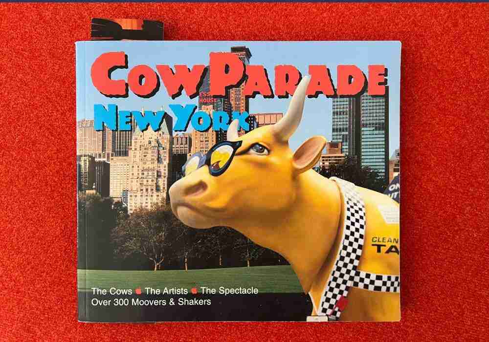 cow parade book new york city