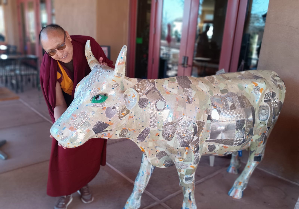 geshe sherab at the buddhist center